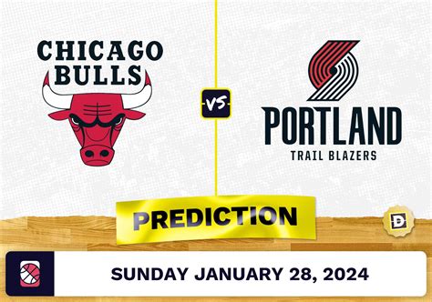 chicago bulls vs portland trail blazers prediction|Portland Trail Blazers vs Chicago Bulls: Prediction and Betting .